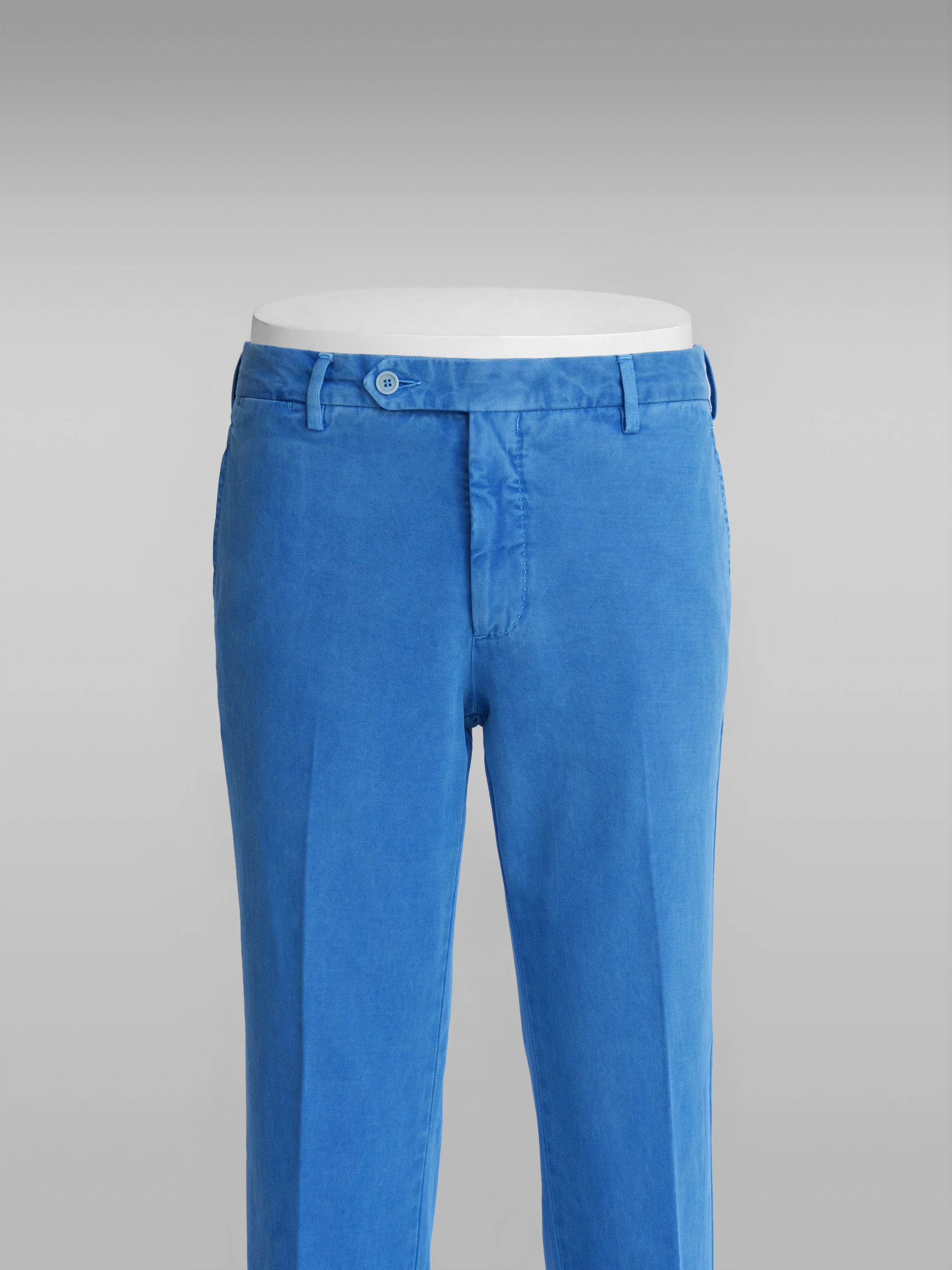 Pantaloni sportivi in cotone e cashmere blu oceano